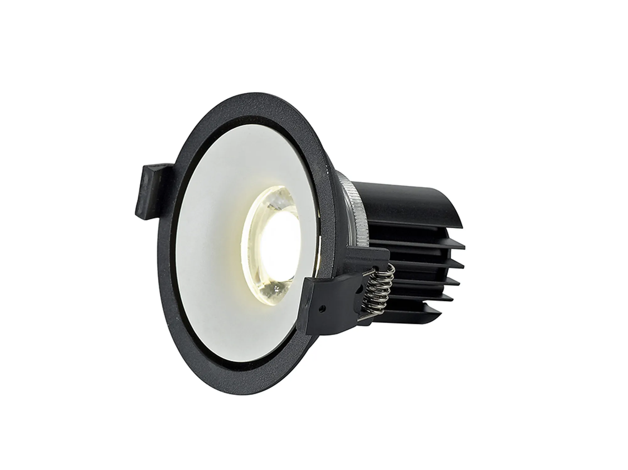 Bolor 9 Tridonic Powered 9W 27000K 770lm 36° CRI>90 LED Engine Black/White Fixed Recessed Spotlight, IP20 DM202043  Dlux Bolor 9